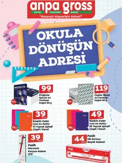 Anpa Gross Okula Dönüş Başlasın! 16.08.2025 - Broşürünün önizlemesi