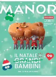 Vorschau des Merkblatts Aktionen Natale vom Shop Manor gültig von 13.10.2025 bis 24.12.2025