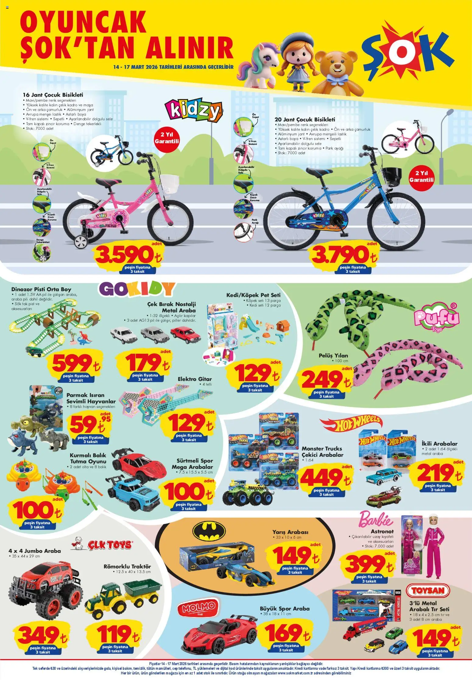 Şok Market Şok Market Hafta sonu fırsatları 14.03.2026 - Broşürünün önizlemesi