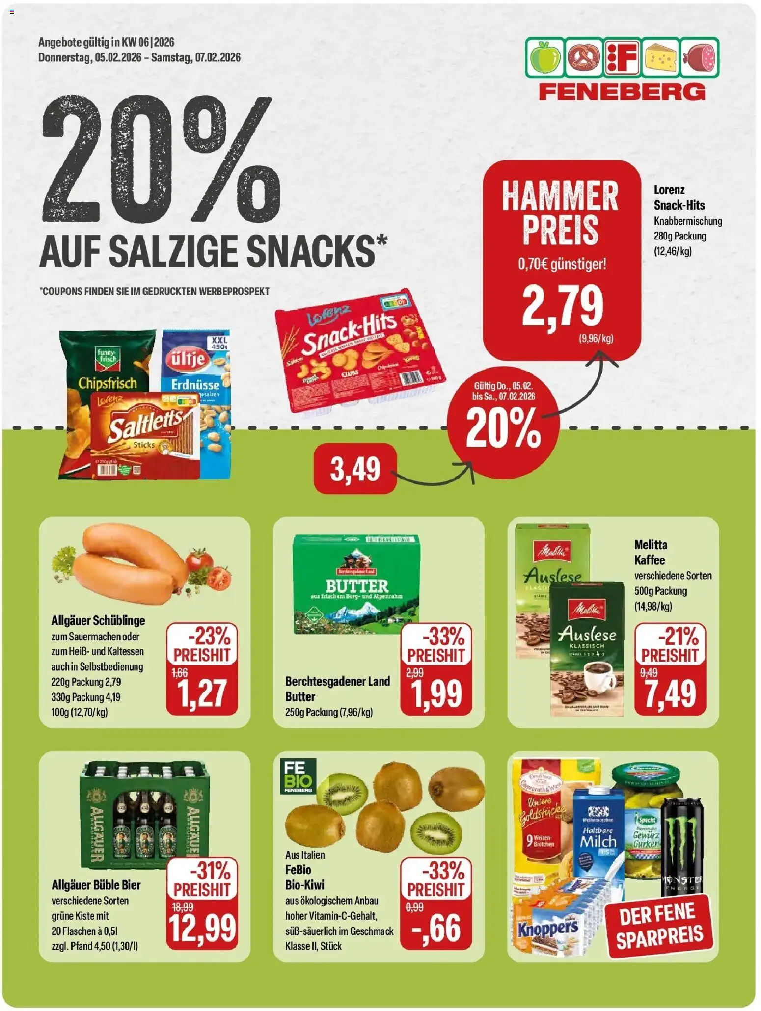 Vorschau von dem Prospekt des Geschäftes Feneberg, gültig ab dem 04.02.2026