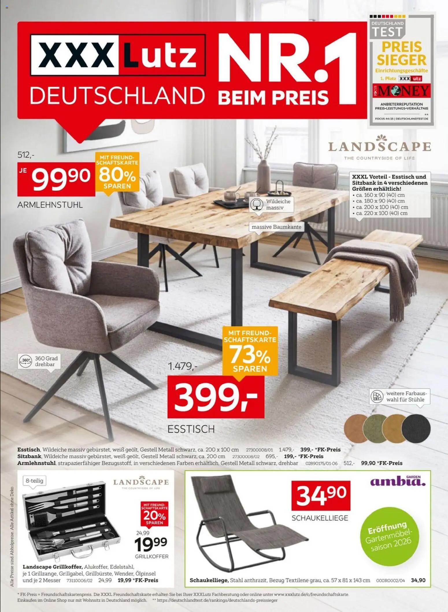 Vorschau von dem Prospekt des Geschäftes XXXL Lutz, gültig ab dem 08.02.2026