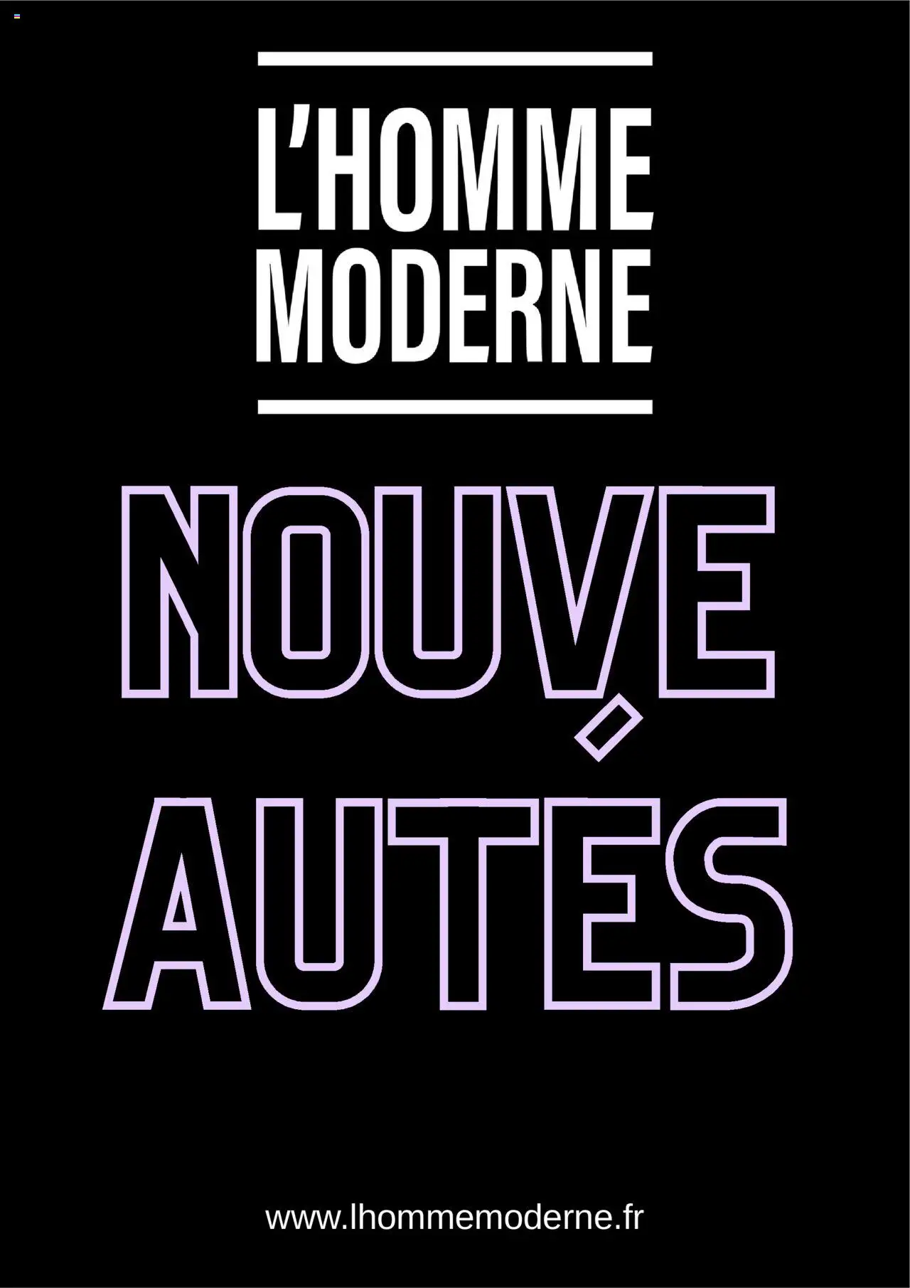 Catalogue de la boutique L'Homme Moderne valable du 18/07/2025 - Page numéro 1