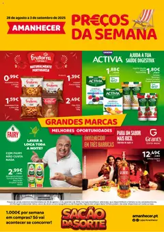 Pré-visualização do folheto da loja Amanhecer válida a partir de 28/08/2025