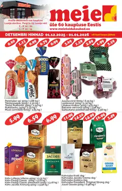 Meie kliendilehe eelvaade alates 2025.12.01