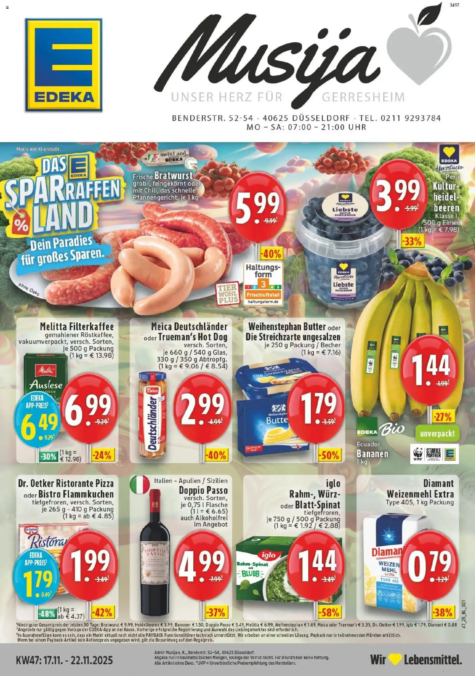 Vorschau von dem Prospekt des Geschäftes Edeka, gültig ab dem 17.11.2025