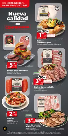 Vista previa del folleto de la tienda Dia válido desde el 22/10/2025 | Página: 6