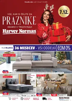 Predogled kataloga iz trgovine Harvey Norman veljaven od 01.12.2025