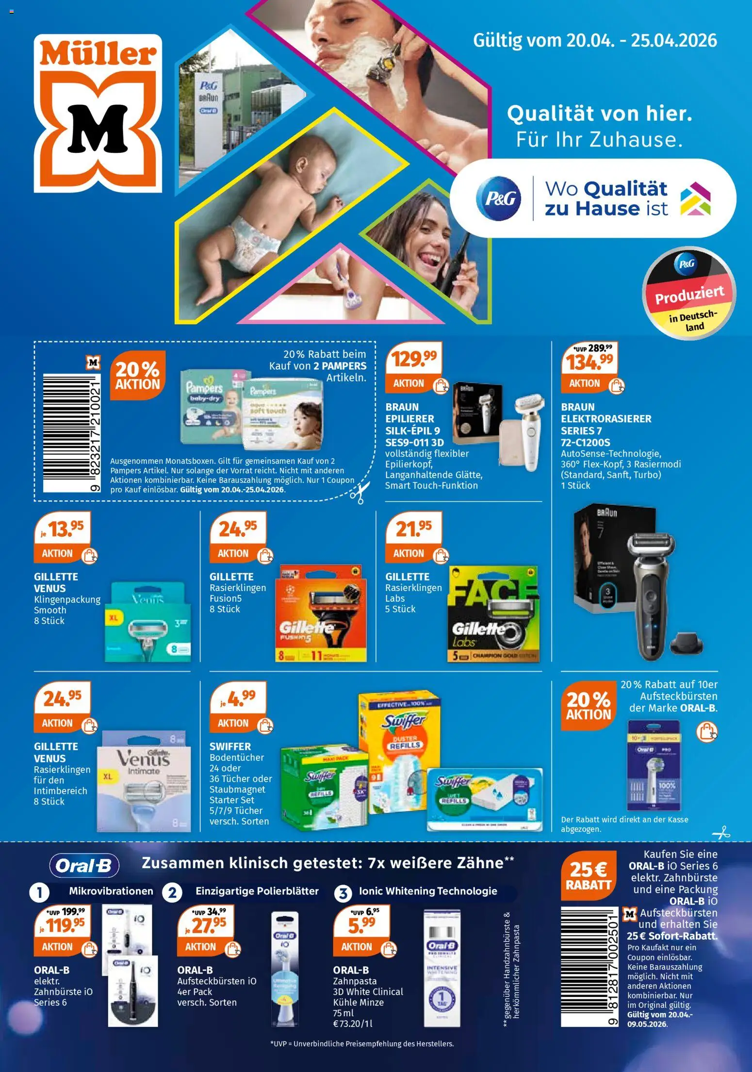 Vorschau von dem Prospekt des Geschäftes Müller, gültig ab dem 20.04.2026
