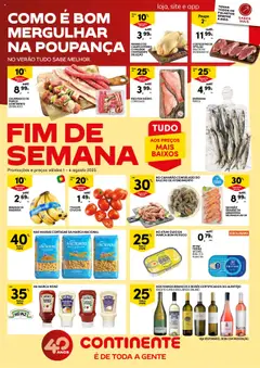 Pré-visualização do folheto da loja Continente válida a partir de 01/08/2025