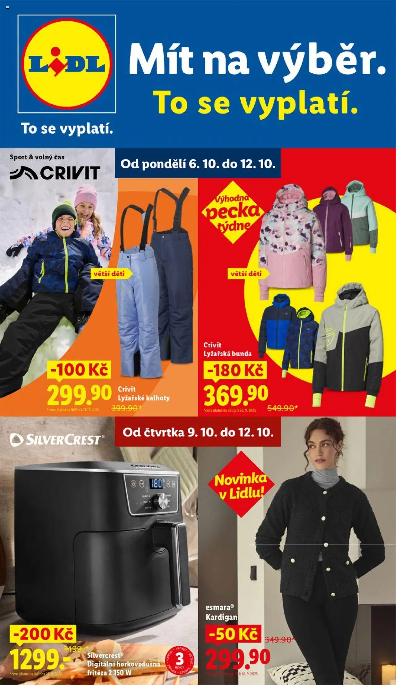  LIDL leták příští týden od 06.10.2025 >> Lidl Akce