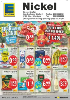 Vorschau von dem Prospekt des Geschäftes Edeka, gültig ab dem 19.10.2025