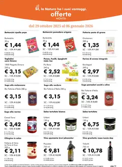 Anteprima dell'opuscolo Attuale volantino dal negozio Natura Sì valido da 03/12/2025 | Pagina: 14