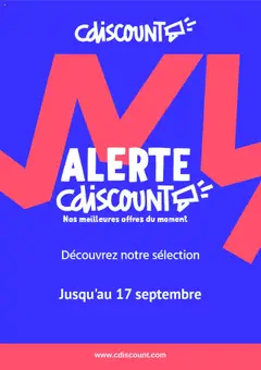 Prévisualisation de Catalogue du magasin Cdiscount formulaire valide 08/09/2025