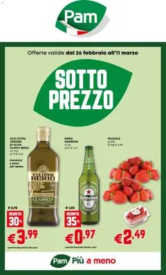 Anteprima dell'opuscolo Attuale volantino dal negozio PAM valido da 26/02/2026