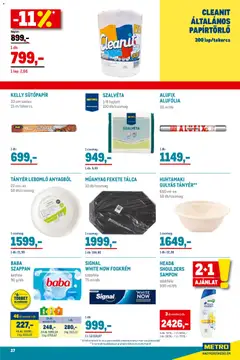 Metro - Élelmiszer és Szezonális katalógus 2025/11 megtekintése, amely érvényes 2025.11.02.-től | Oldal: 27