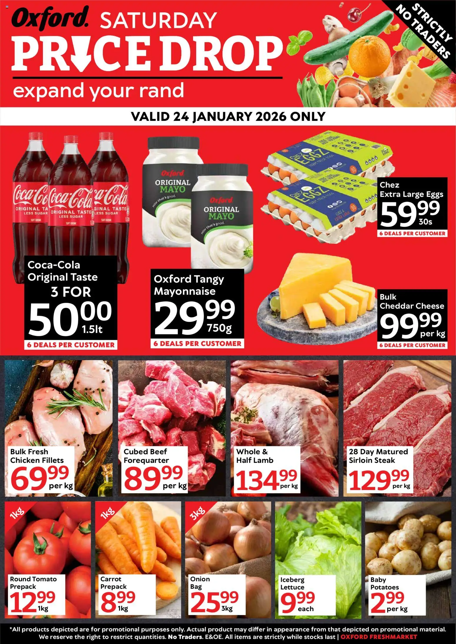 Preview of Oxford Freshmarket flyer valid from 24/01/2026