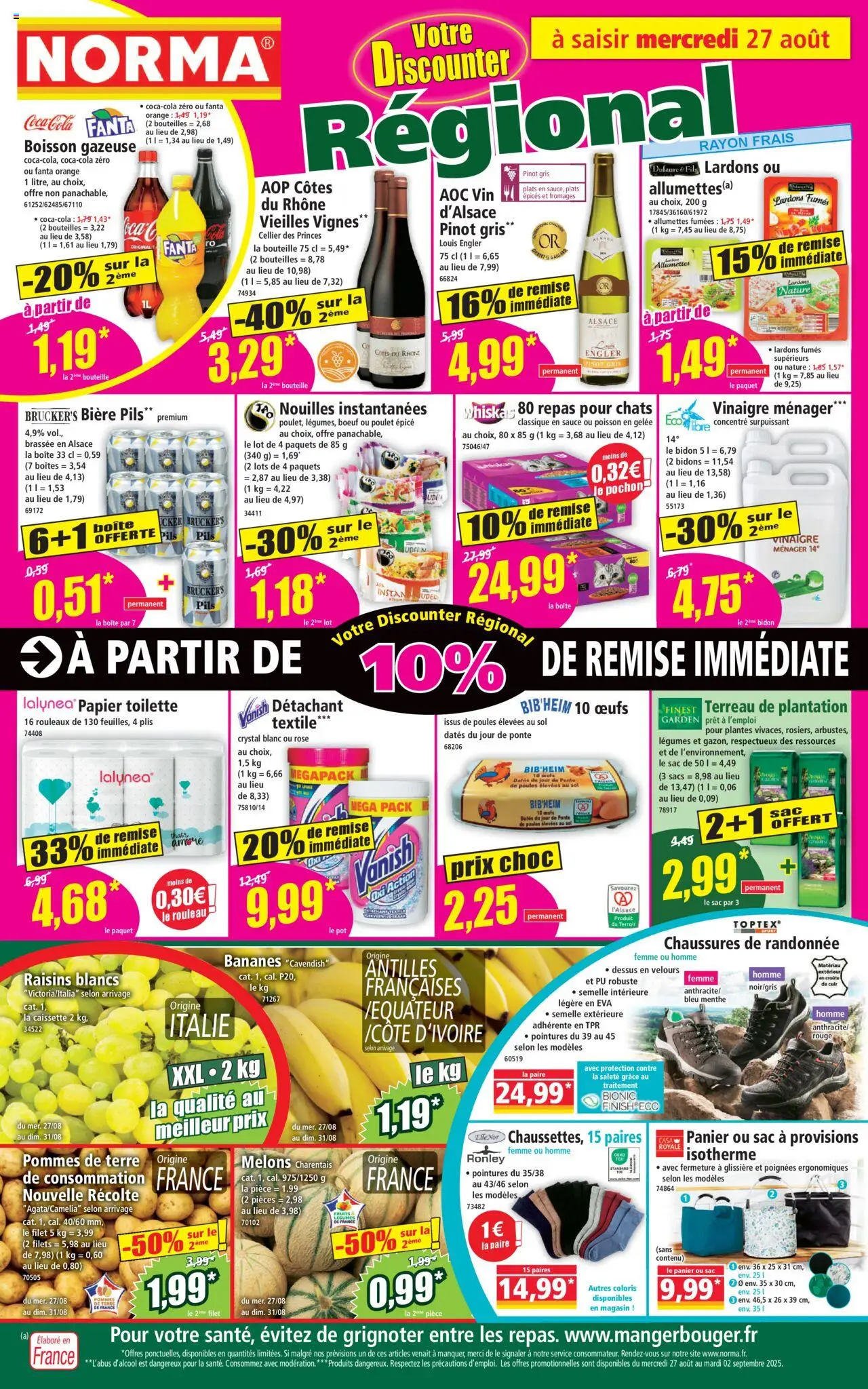 Catalogue de la boutique Norma valable du 27/08/2025 - Page numéro 1
