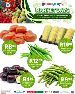 Preview of Take n Pay flyer valid from 23/09/2025