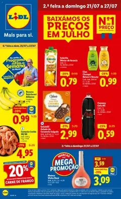 Pré-visualização do folheto da loja Lidl válida a partir de 21/07/2025