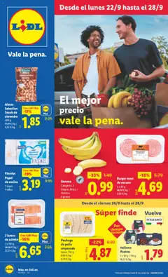 Vista previa del folleto de la tienda Lidl válido desde el 22/09/2025 