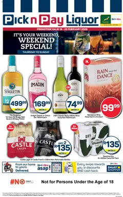 Preview of Pick n Pay flyer valid from 19/02/2026