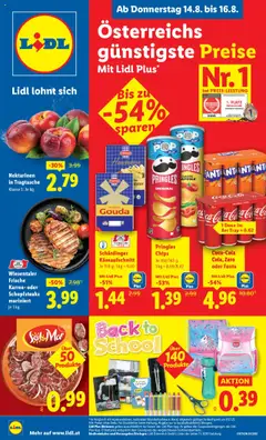 Vorschau der Angebote: Lidl Prospekt aktuell gültig ab 14.08.2025