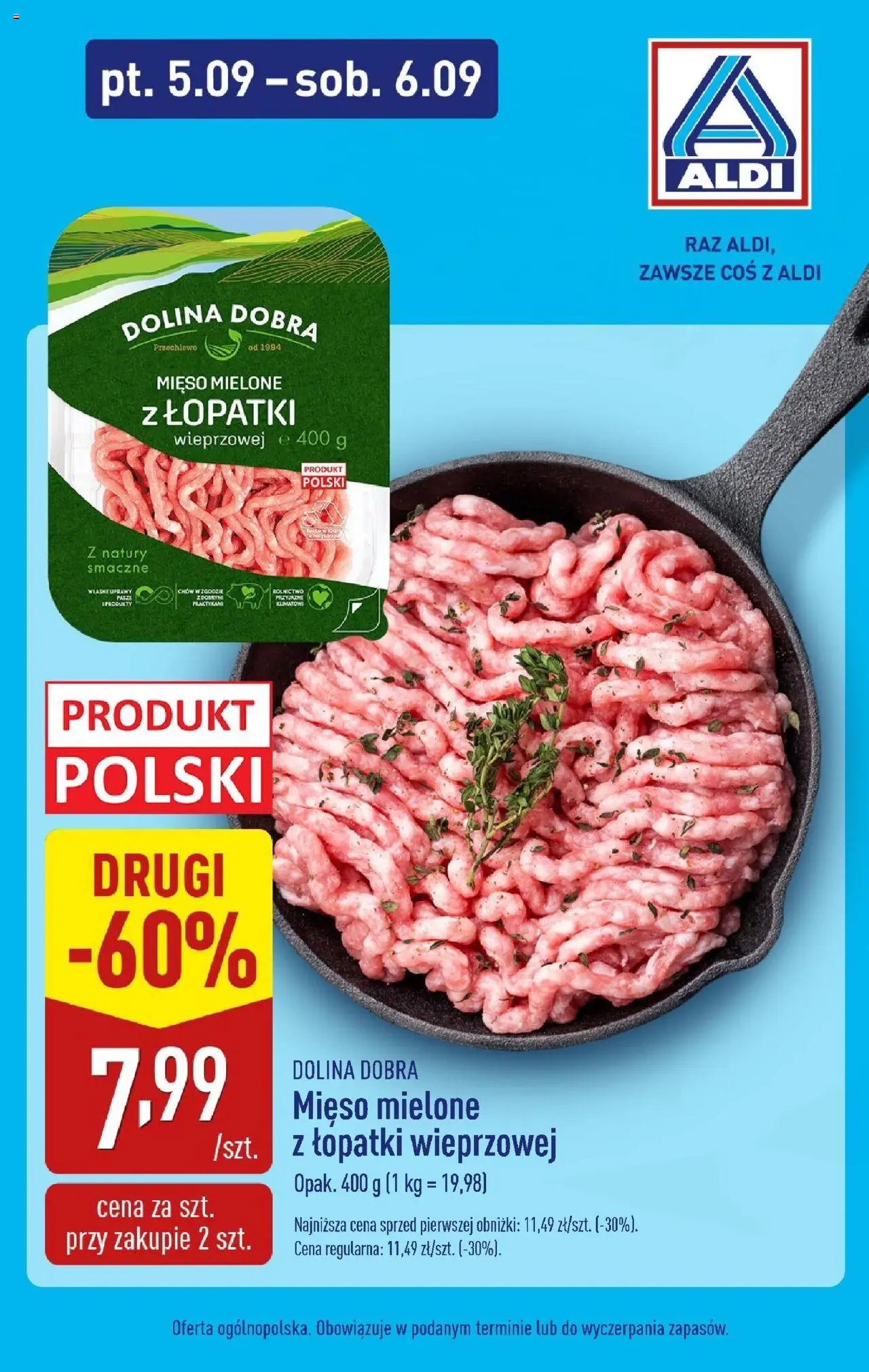 Aldi Dodatkowe promocje od 05.09.2025 - Nowa Gazetka - Numer strony 1