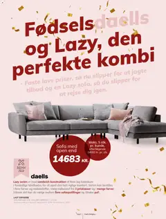 Eksempel på tilbudsavis Tilbudsavis fra butik Daells Bolighus gyldig fra 29/10/2025 | Side: 5