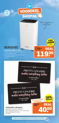 Voorbeeld van Voordeelshop folder week 44 van winkel Albert Heijn geldig vanaf 27-10-2025