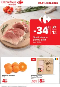 Previzualizarea de cataloage: Carrefour Catalog - Market valabil de la 28.01.2026