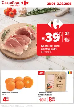 Previzualizarea de cataloage: Carrefour Catalog - Market valabil de la 28.01.2026