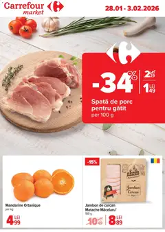 Previzualizarea de cataloage: Carrefour Catalog - Market valabil de la 28.01.2026