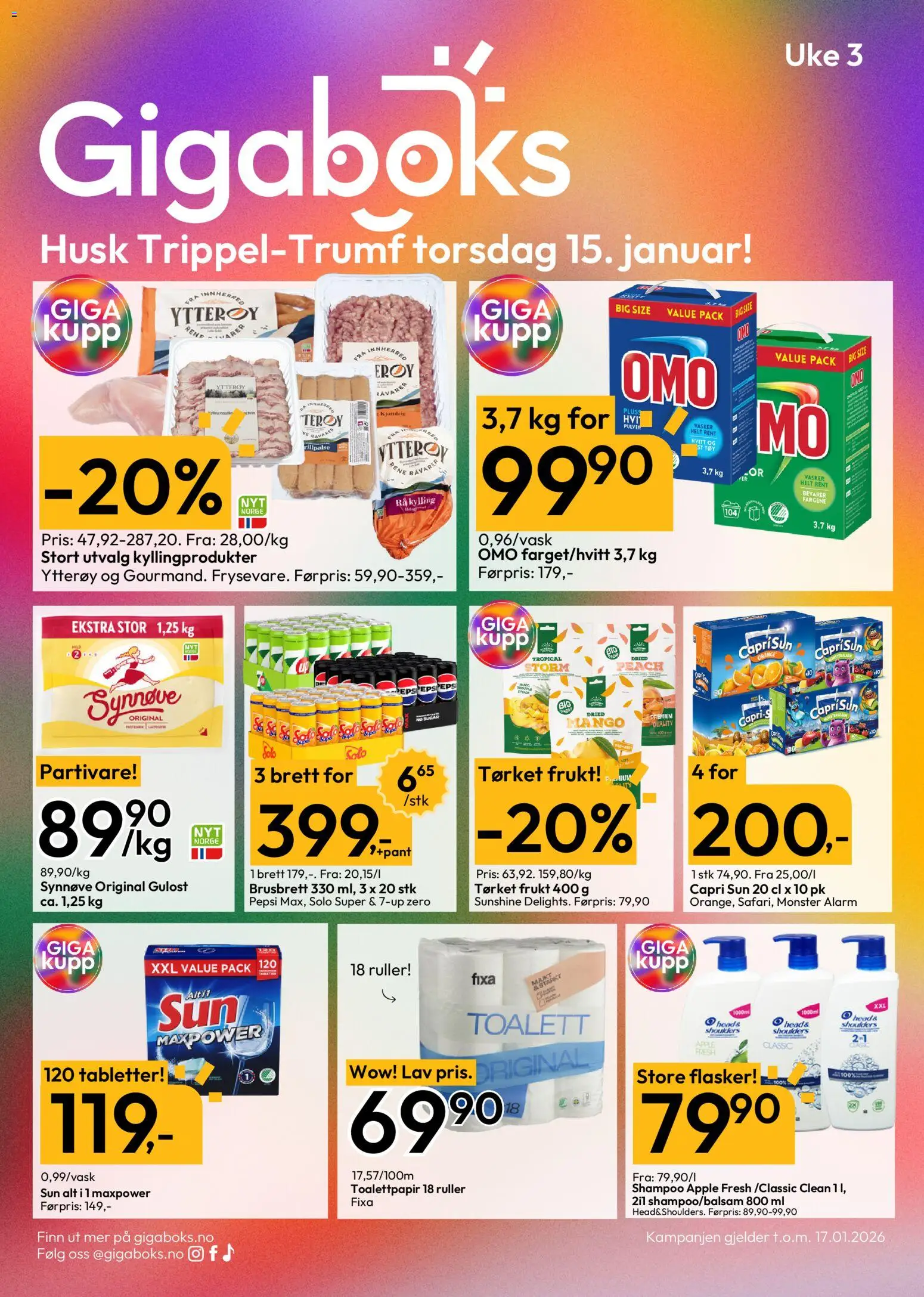 Forhåndsvis Kundeavis fra butikk Gigaboks gyldig fra 12/01/2026