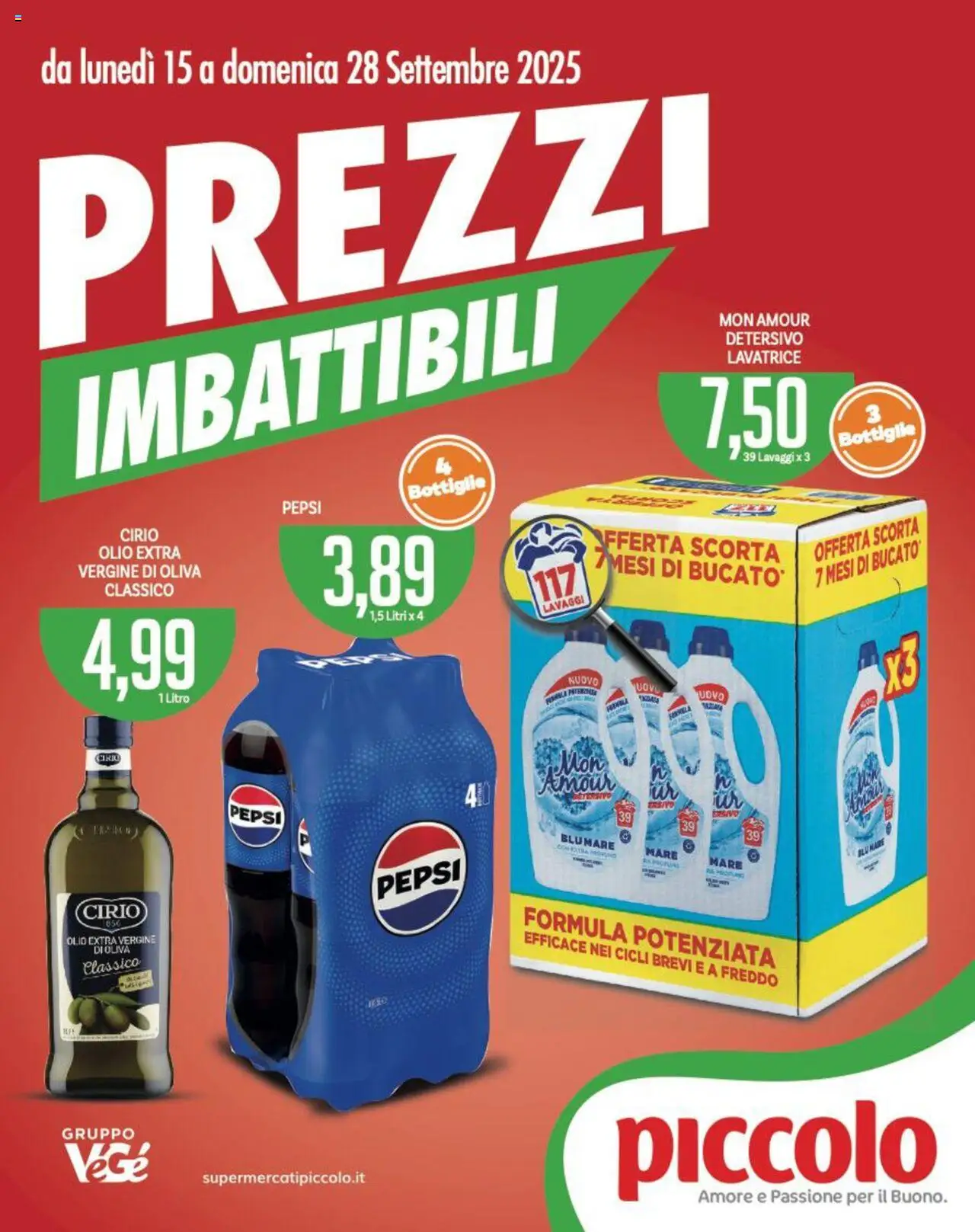Volantino Piccolo valido da 15/09/2025 numero di pagina 1