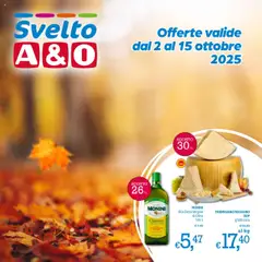 Anteprima dell'opuscolo Volantino Svelto dal negozio A&O valido da 02/10/2025