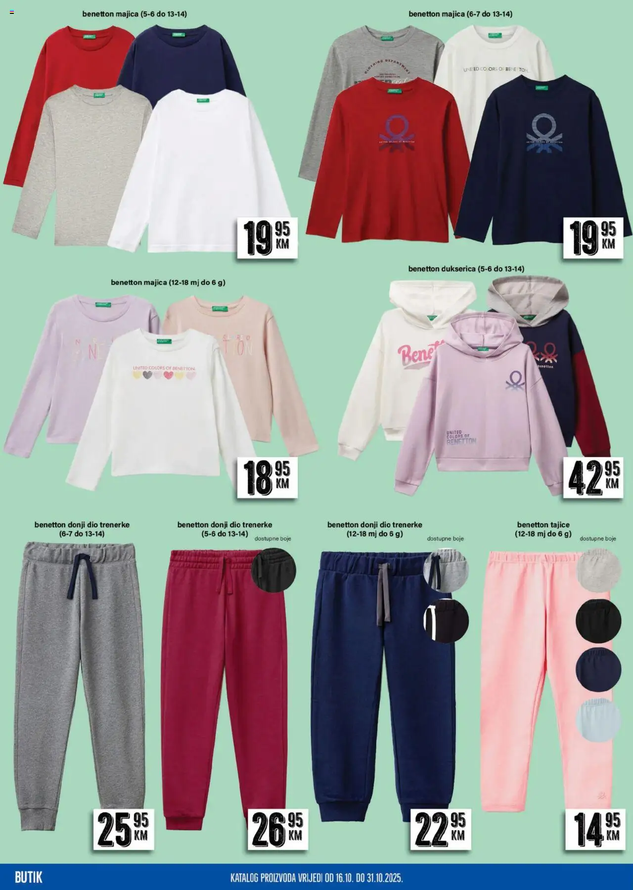 Pregled letka Katalog trgovine Prodex vrijedi od 2025.10.16