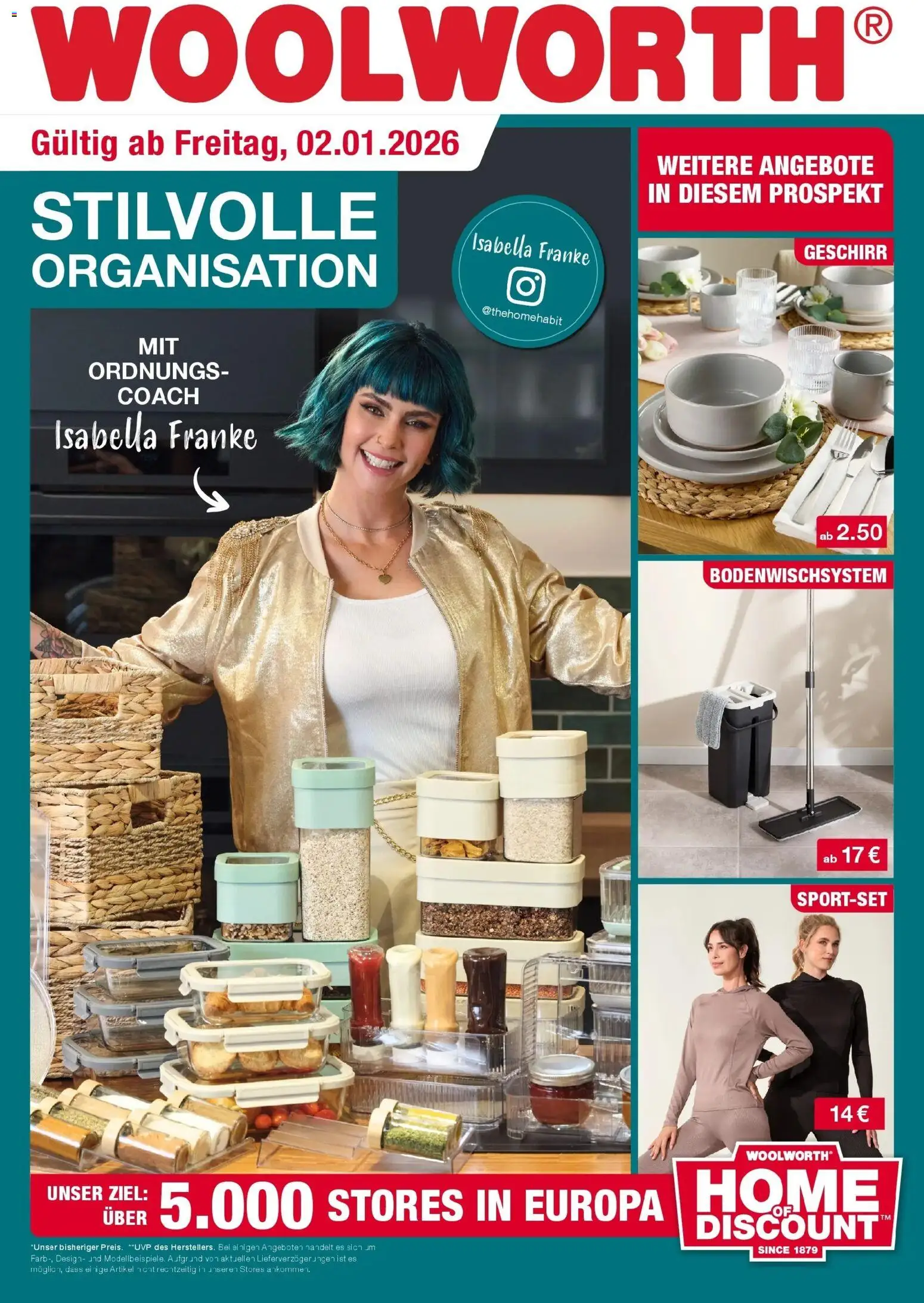 Vorschau der Angebote: Woolworth Flugblatt gültig ab 02.01.2026