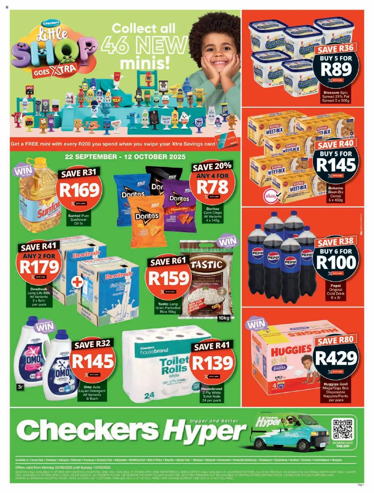 Checkers Gauteng - Hyper September Month-End Promotion 22/09 - 12/10/2025 >> Catalogue