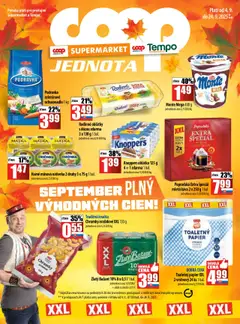 Náhľad COOP Jednota letáku platného od 04.09.2025