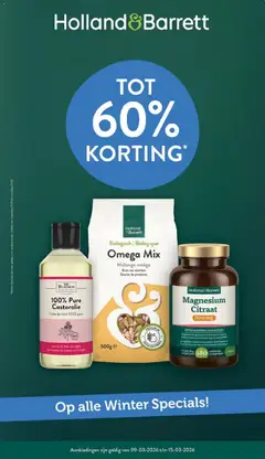 Voorbeeld van Holland & Barrett folder van winkel Holland & Barrett geldig vanaf 09-03-2026