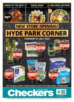 Preview of Checkers flyer valid from 31/07/2025