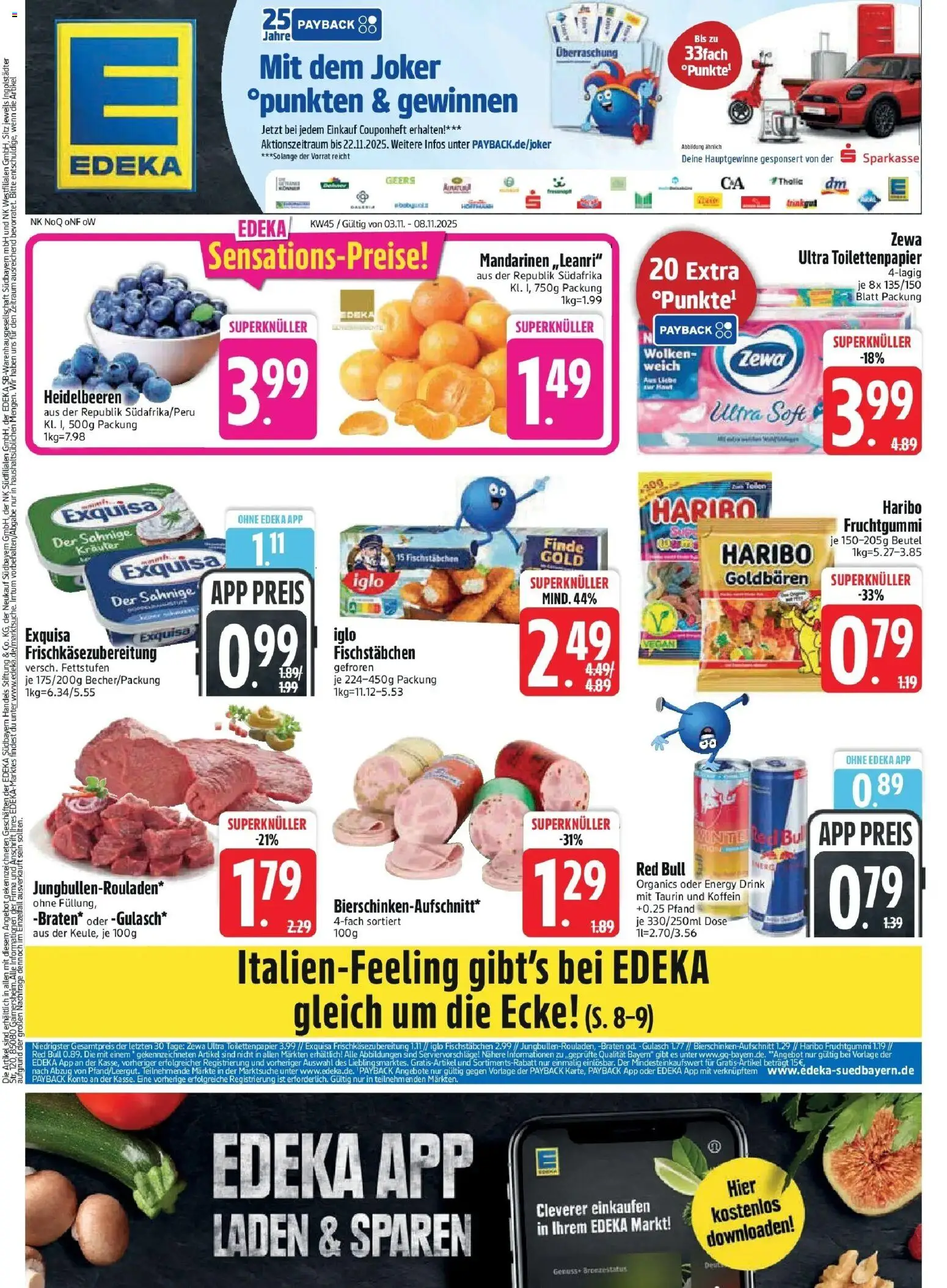 Vorschau von dem Prospekt des Geschäftes Edeka, gültig ab dem 02.11.2025