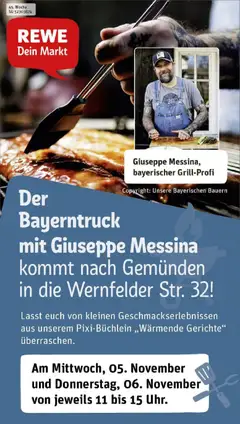 Vorschau von dem Prospekt des Geschäftes Rewe, gültig ab dem 02.11.2025