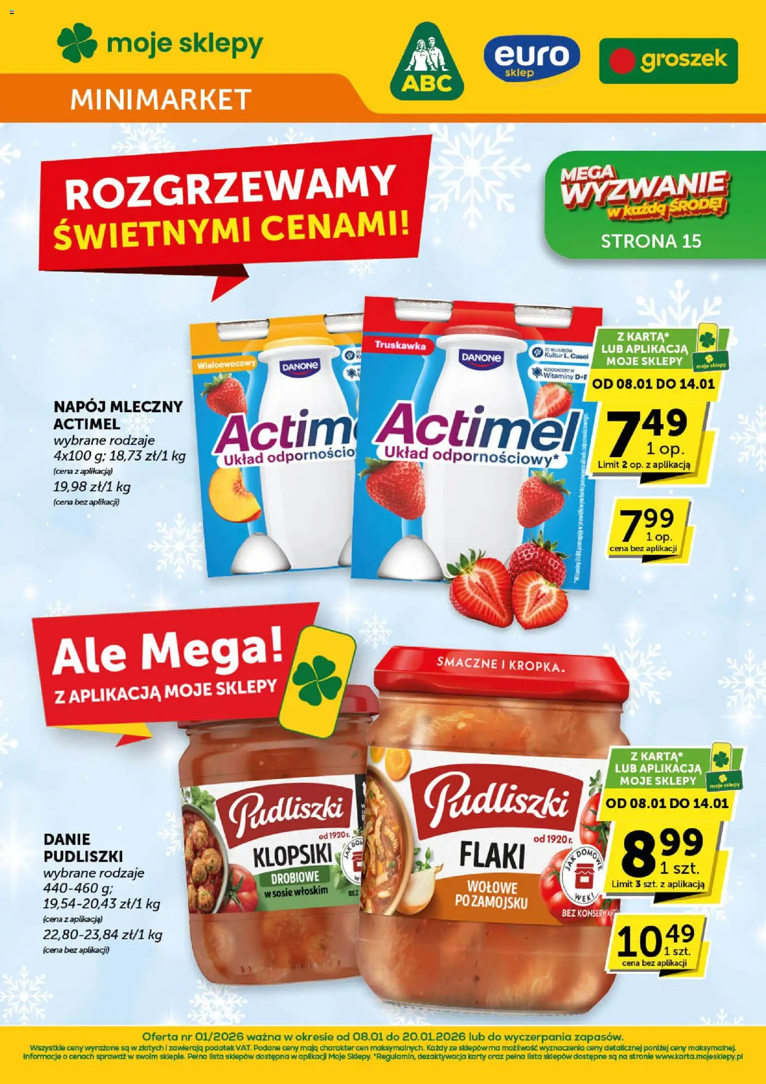 Pogląd gazetki "Minimarket" ze sklepu Groszek ważnej od 08.01.2026