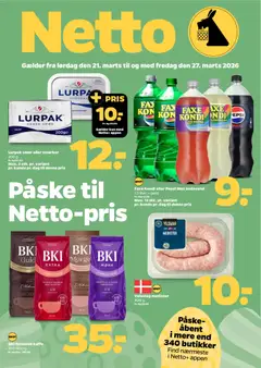 Eksempel på tilbudsavis Netto - Tilbudsavis uge 13 fra butik Netto gyldig fra 21/03/2026