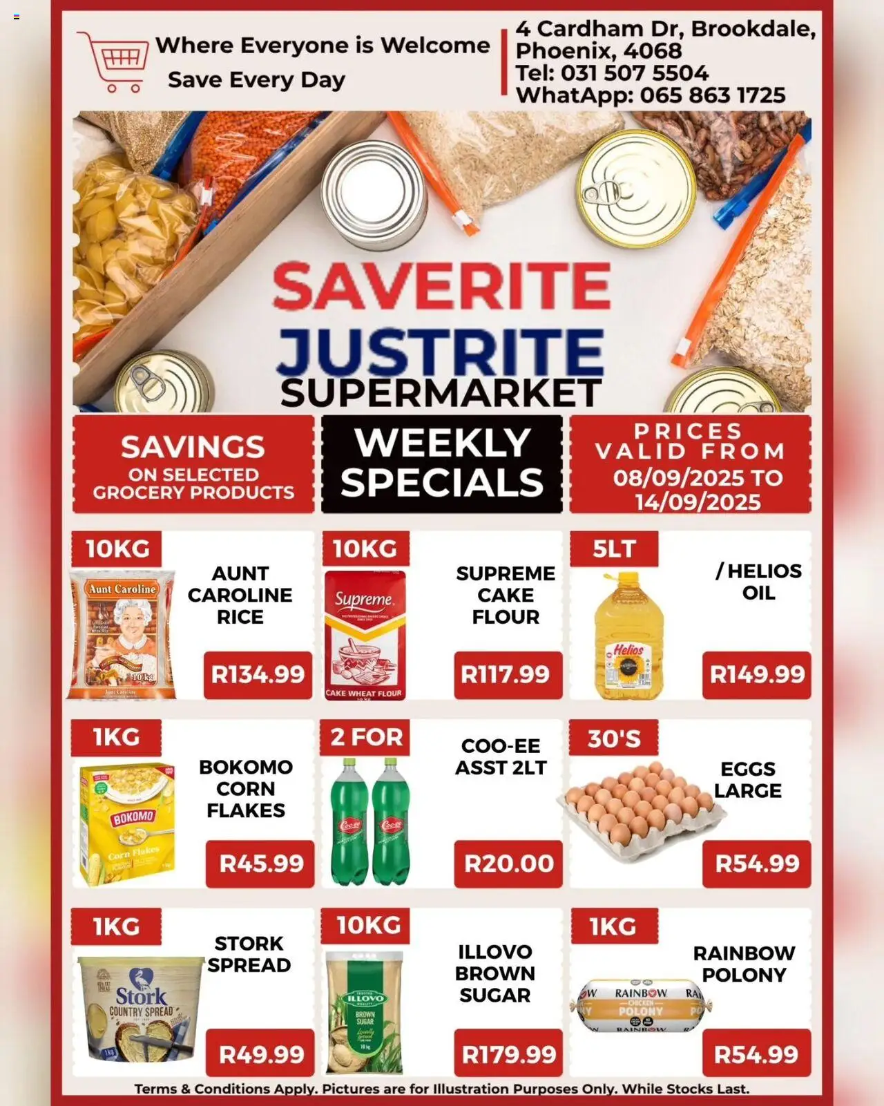 Saverite Specials from 08/09 - 14/09/2025 > Promotions