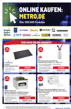 Vorschau von dem Prospekt des Geschäftes Metro, gültig ab dem 09.03.2026