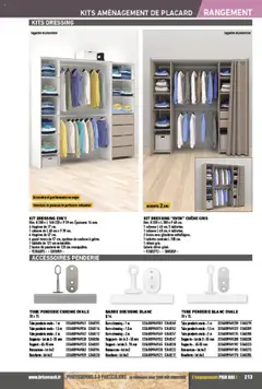 Prévisualisation de Catalogue du magasin Brico Cash formulaire valide 04/04/2025 | Page: 213