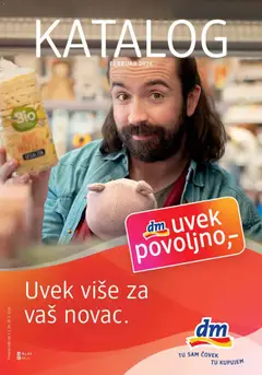 Pregled DM Drogerie kataloga - važi od 01.02.2026