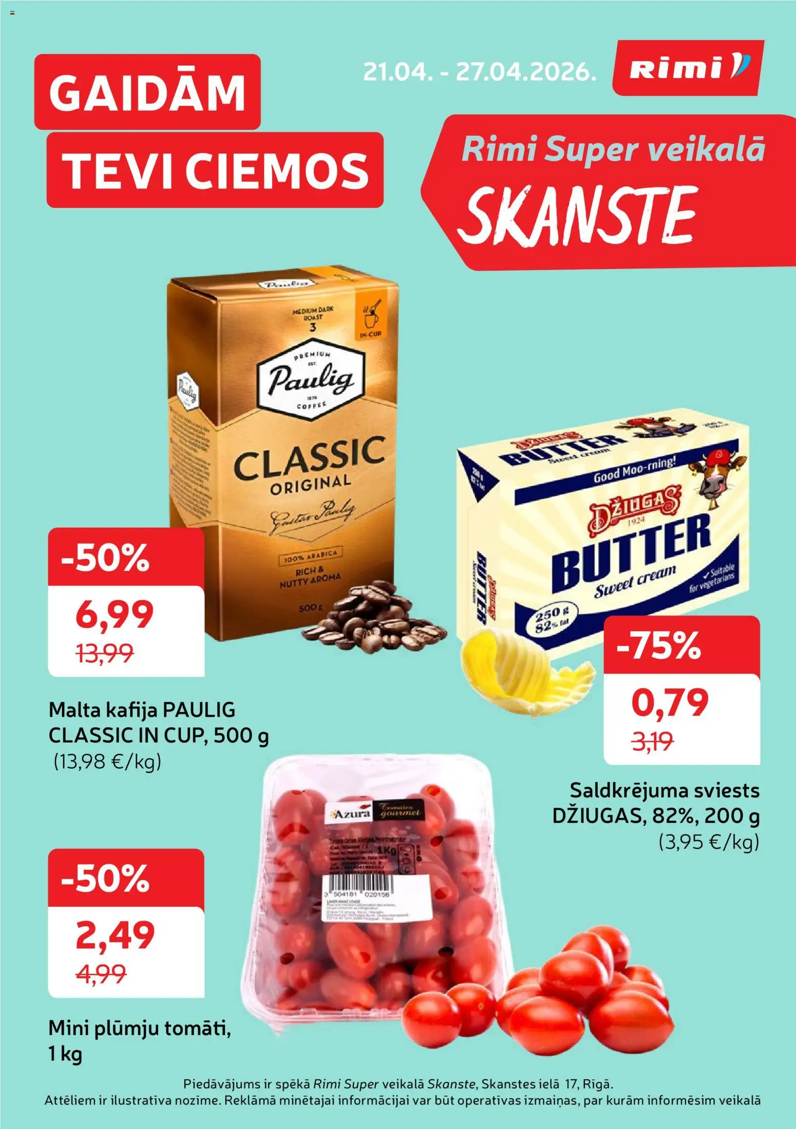 Skatīt Rimi akciju bukletu, derīgs no 21.04.2026.